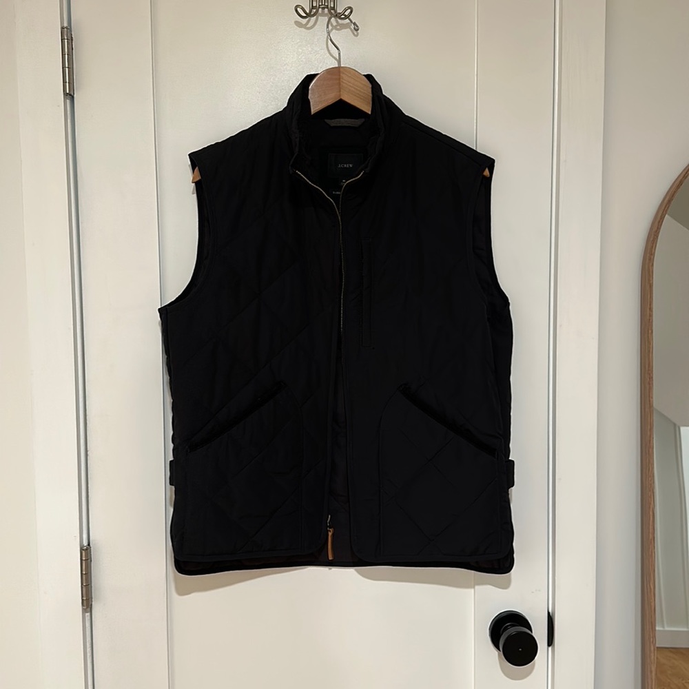 J Crew Men’s Sussex Quilted Vest